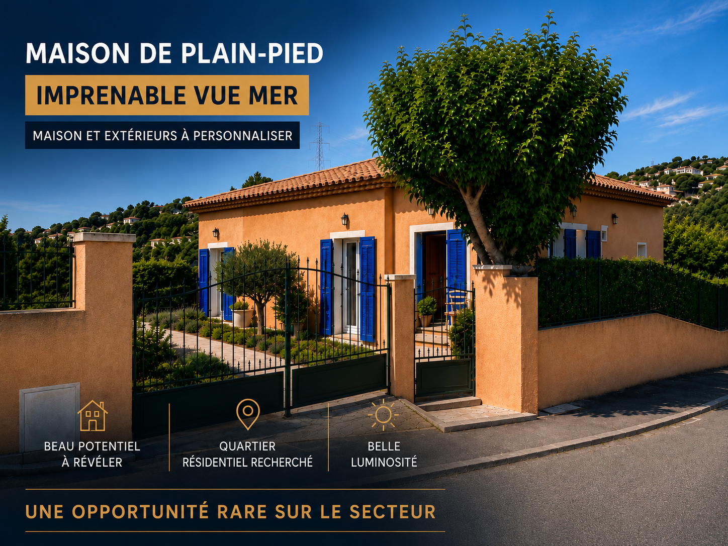 NICE - CORNICHE BELLEVUE - PARC IMPERIAL -